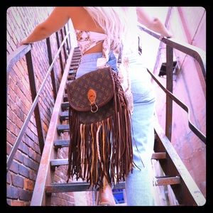 Louis Vuitton St.Cloud GM boho revamp